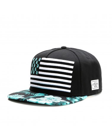 Cayler And Sons - State 50 Snapback Cap - Black / Mint / White