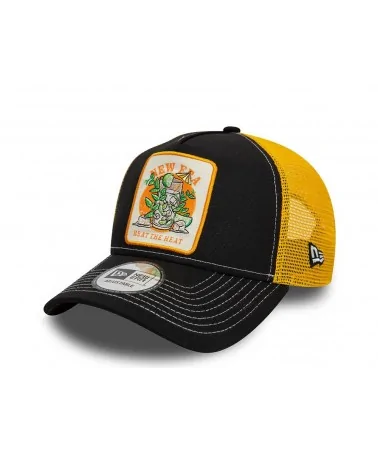 New Era - Beat The Heat Trucker Cap - Blue / Yellow