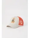 New Era - Summer Patch Trucker - Orange / Beige