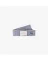 Lacoste - Logo Woven Strap Belt - Light Blue | blockshops