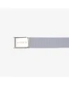 Lacoste - Logo Woven Strap Belt - Light Blue | blockshops