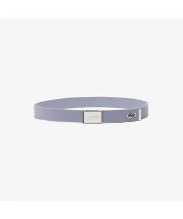 Lacoste - Logo Woven Strap Belt - Light Blue | blockshops