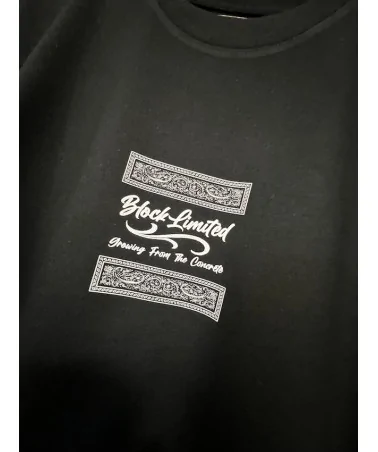 Block Limited - Sneakass Addict Tshirt - Black | blockshops