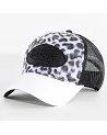 Von Dutch - Classic Logo Curved Cap - Leopard White Camo