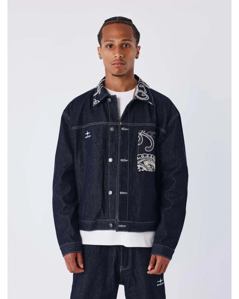 Project X Paris - Denim Jacket - Black | blockshops