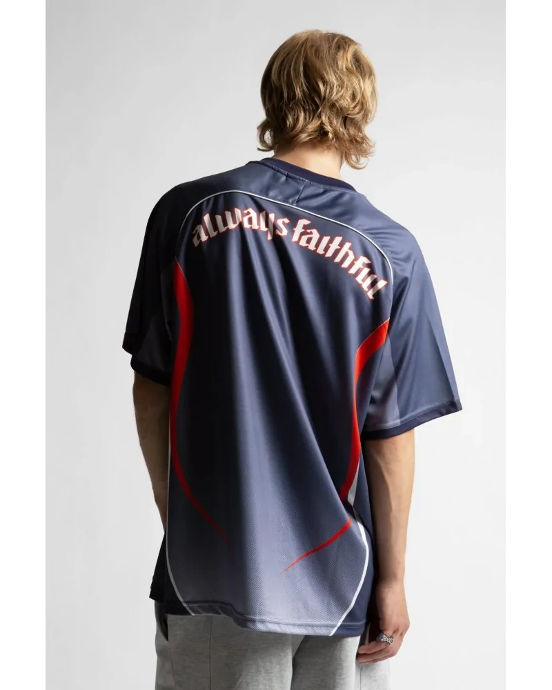 Wasted Paris - Ambrosiana Football Jersey Areana - Blue | blockshops