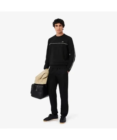Lacoste - Logo Pining Sweatshirt - Black
