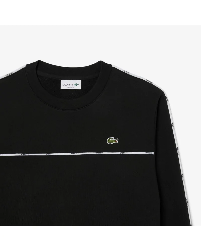 Lacoste - Logo Pining Sweatshirt - Black