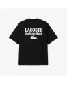 Lacoste - Jeu Set et Match Tee - Black
