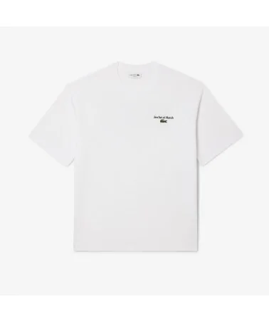 Lacoste - Jeu Set et Match Tee - White