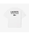 Lacoste - Jeu Set et Match Tee - White