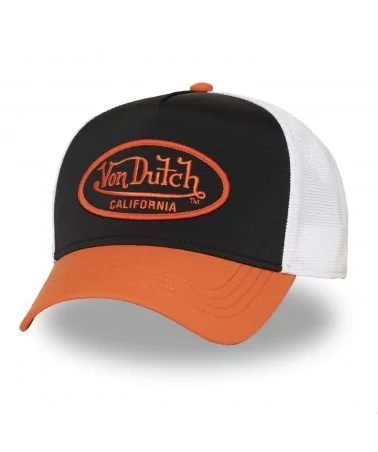 Von Dutch - Lofb Classic Trucker Cap - Black / Orange