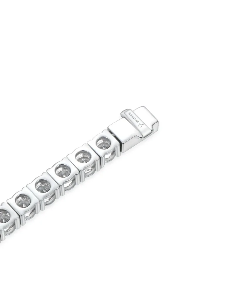 APORRO BRAND - Iced Tennis Chain - 5mm - White Gold