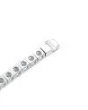 APORRO BRAND - Iced Tennis Chain - 5mm - White Gold