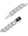 APORRO BRAND - Iced Tennis Chain - 5mm - White Gold