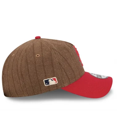 NEW ERA - San Louis Cardinals Three Looms x MLB Wool Pinstripe 9Twenty- Brown / Red
