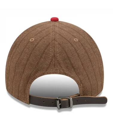 NEW ERA - San Louis Cardinals Three Looms x MLB Wool Pinstripe 9Twenty- Brown / Red