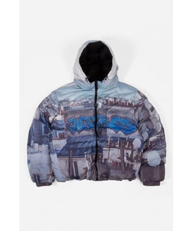 Wasted Paris - Reversible Elevation Puffer Jacket - MC
