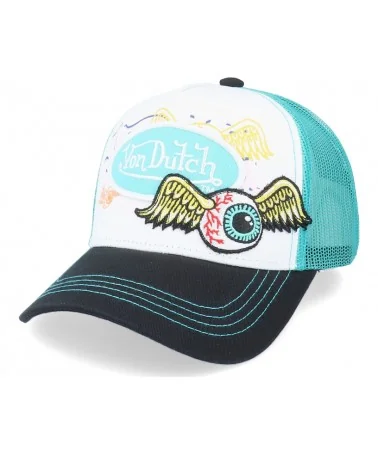 Von Dutch - Eye Wings Patch Trucker Cap - MC