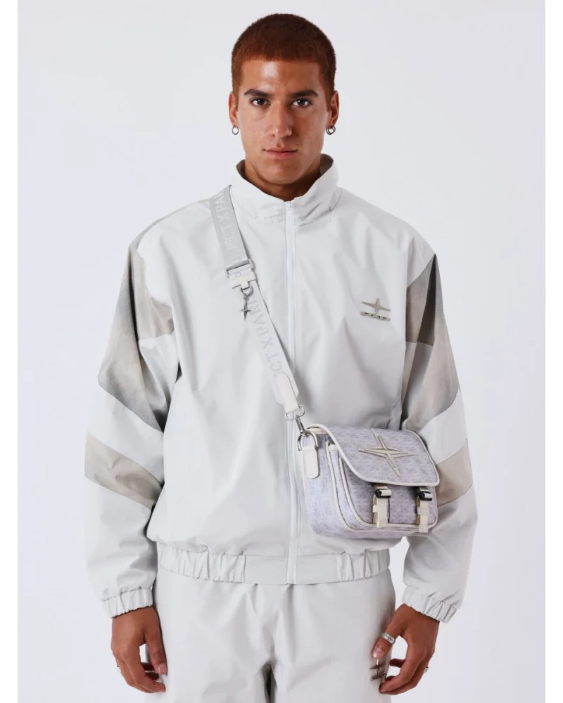 Project X Paris - Polaris Monogram Shoulder Bag - Cream