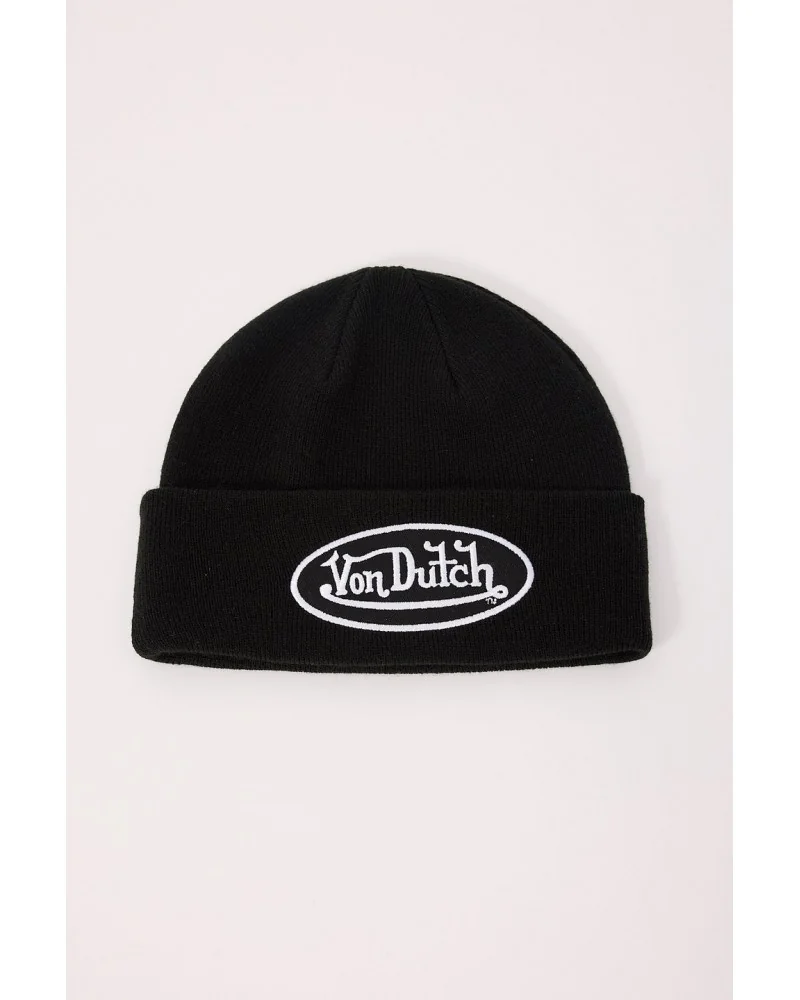 Von Dutch - Beanie Classic Logo - Black