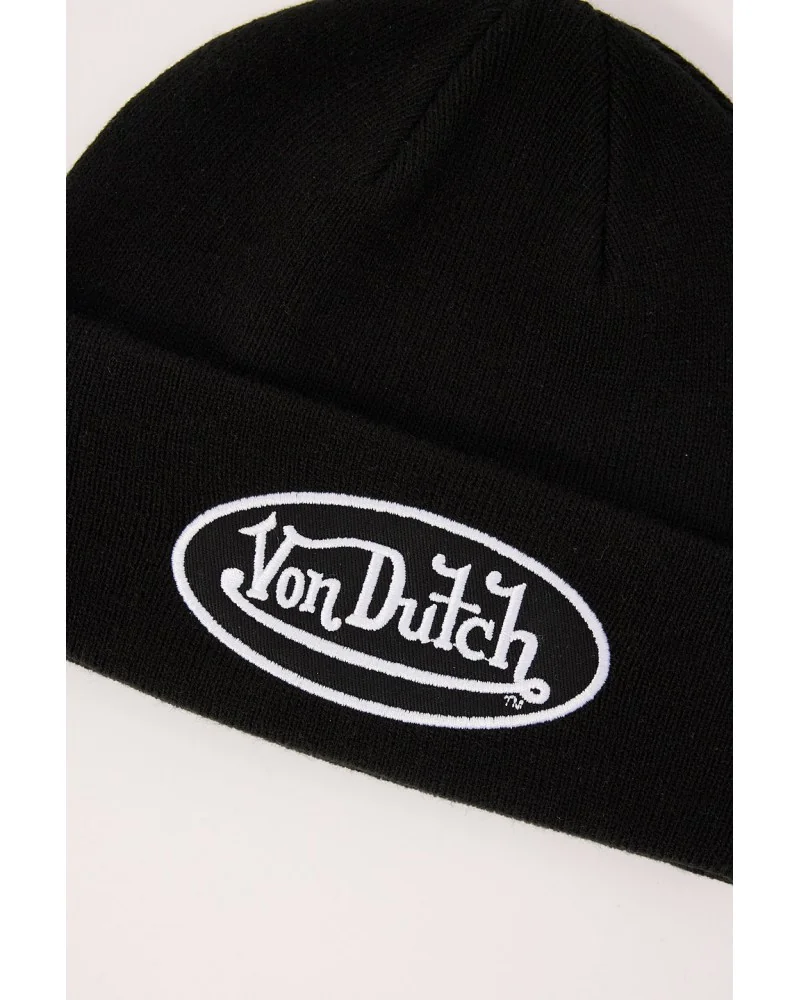 Von Dutch - Beanie Classic Logo - Black