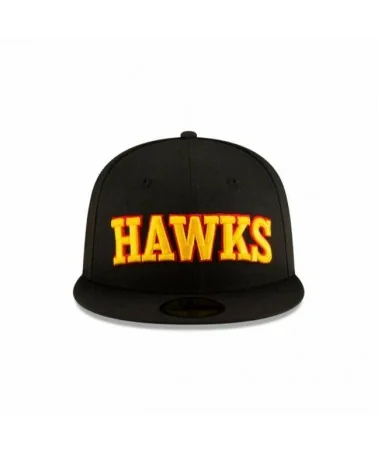 New Era - Atlanta Hawks 59FIFTY Fitted Cap - Black