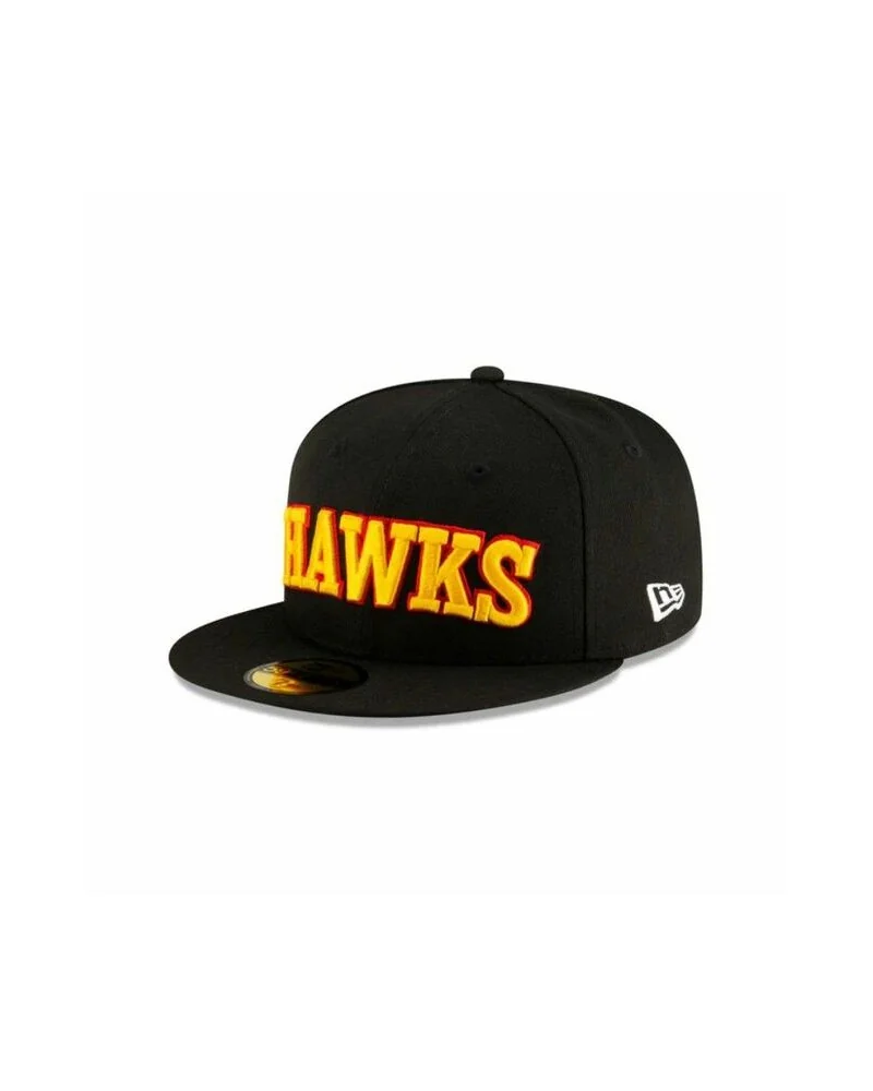 New Era - Atlanta Hawks 59FIFTY Fitted Cap - Black