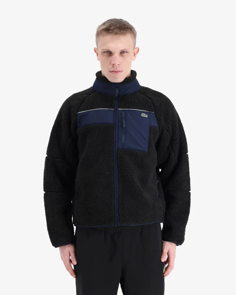 Lacoste - Block Sherpa - Blue/Black