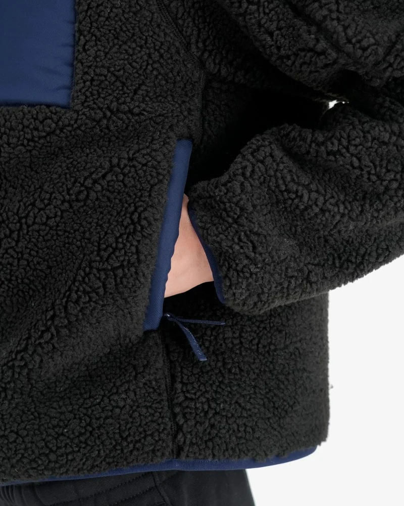 Lacoste - Block Sherpa - Blue/Black