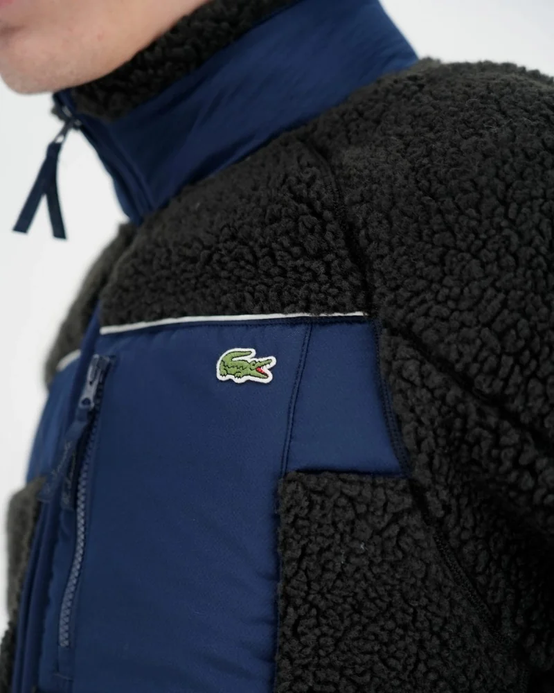 Lacoste - Block Sherpa - Blue/Black