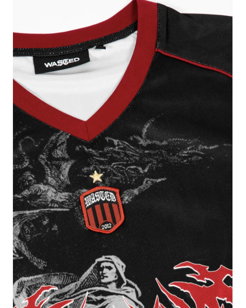 Wasted Paris - Havoc Football Jersey - Black