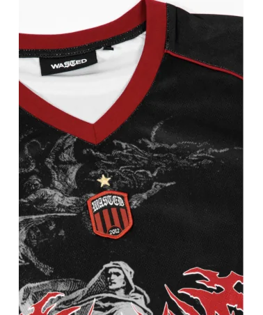 Wasted Paris - Havoc Football Jersey - Black