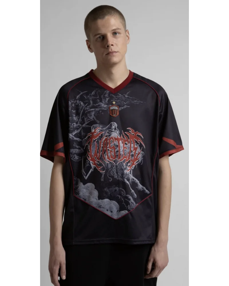 Wasted Paris - Havoc Football Jersey - Black