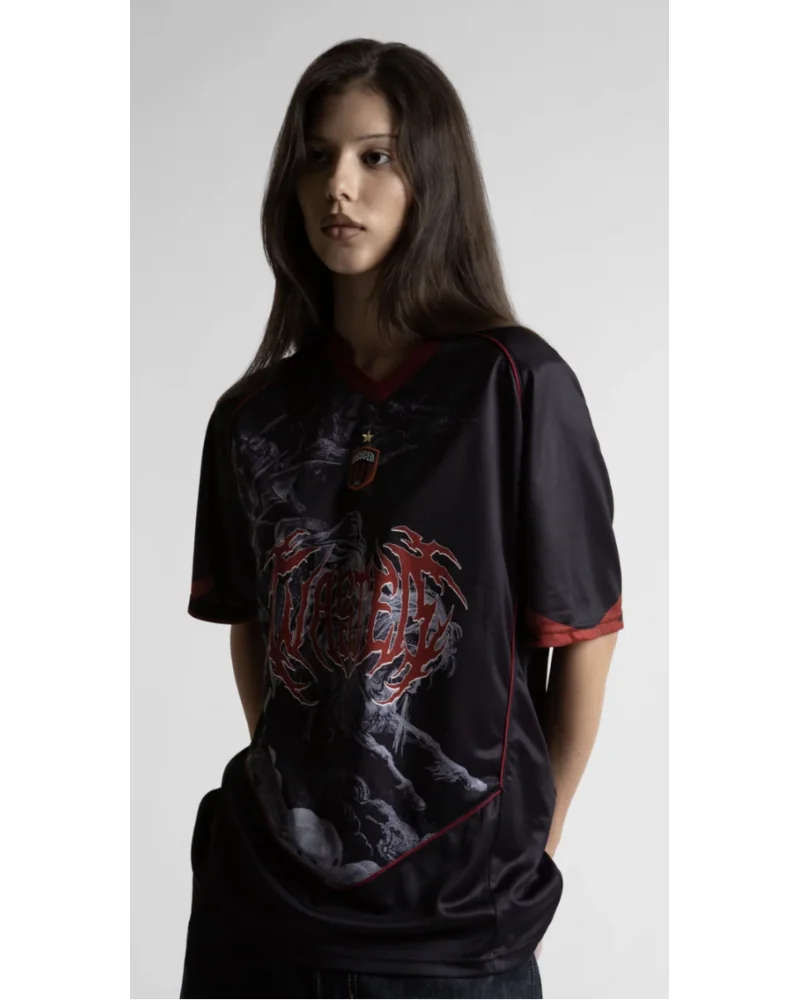 Wasted Paris - Havoc Football Jersey - Black