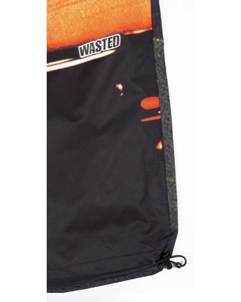 Wasted Paris - Monsieur Bonheur Windbreaker Pant - Black