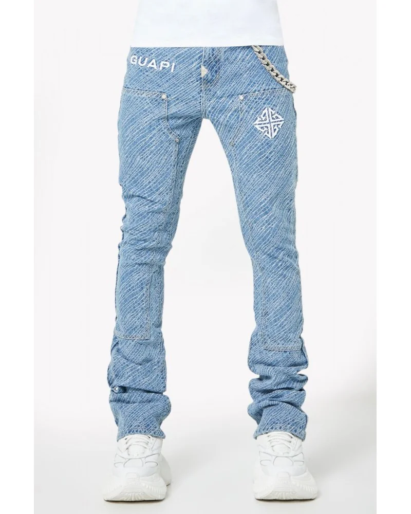 Guapi Clothing - Striker Denim - Aqua Blue