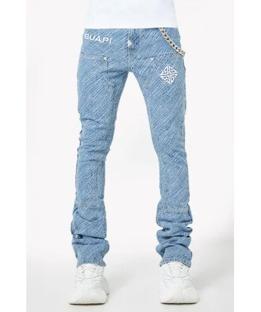 Guapi Clothing - Striker Denim - Aqua Blue