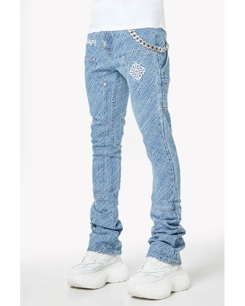 Guapi Clothing - Striker Denim - Aqua Blue