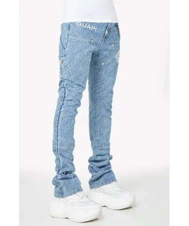 Guapi Clothing - Striker Denim - Aqua Blue