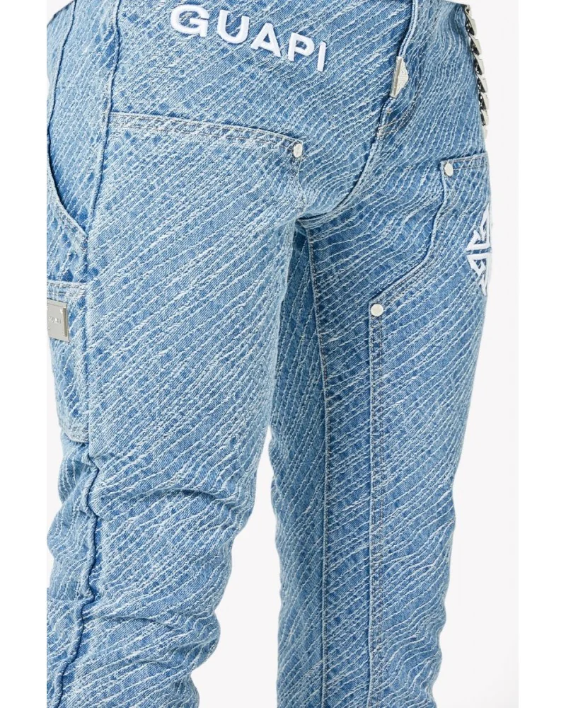 Guapi Clothing - Striker Denim - Aqua Blue