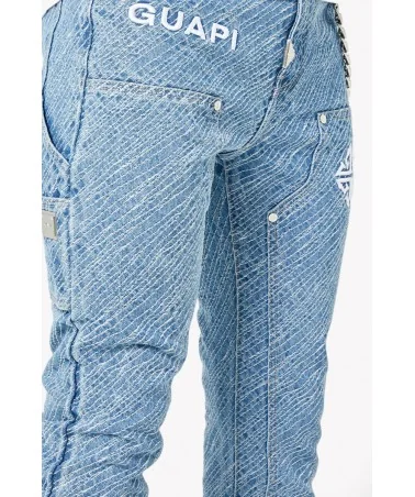 Guapi Clothing - Striker Denim - Aqua Blue