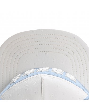 Cayler And Sons BL - Stars Studded Snapback Cap - Light Blue Denim/White