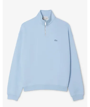 Lacoste -  Half Zip Hoodie - Sky Blue