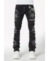 Guapi Clothing - Calligraphy Denim - Obsidian Black