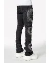 Guapi Clothing - Calligraphy Denim - Obsidian Black