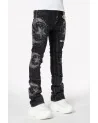 Guapi Clothing - Calligraphy Denim - Obsidian Black