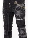Guapi Clothing - Calligraphy Denim - Obsidian Black