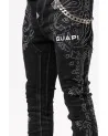 Guapi Clothing - Vintage Paisley Denim - Black