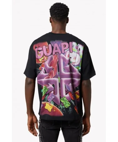 Guapi Clothing - Candy Riot Tee - Black